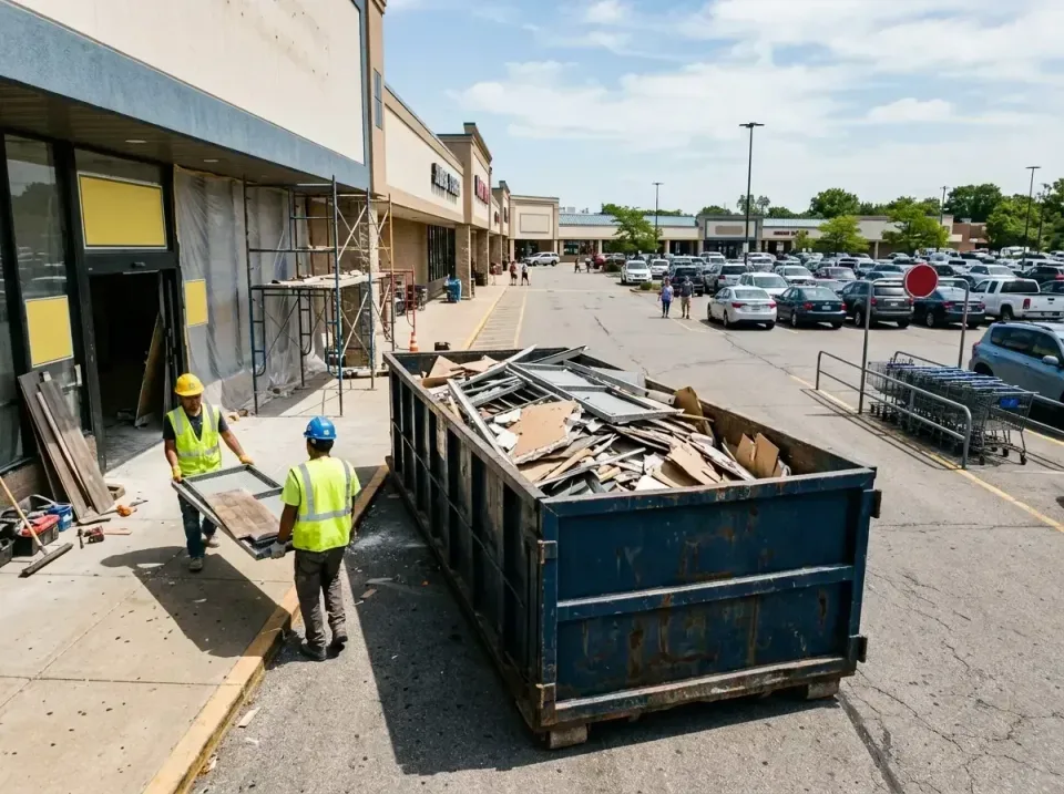 retail-store-renovation-debris-003 — frequently asked questions, Roll-off Dumpster Rentals in Aviston, IL